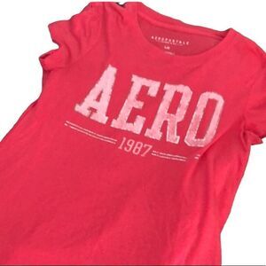 Aeropostale size large pink tee new with tags